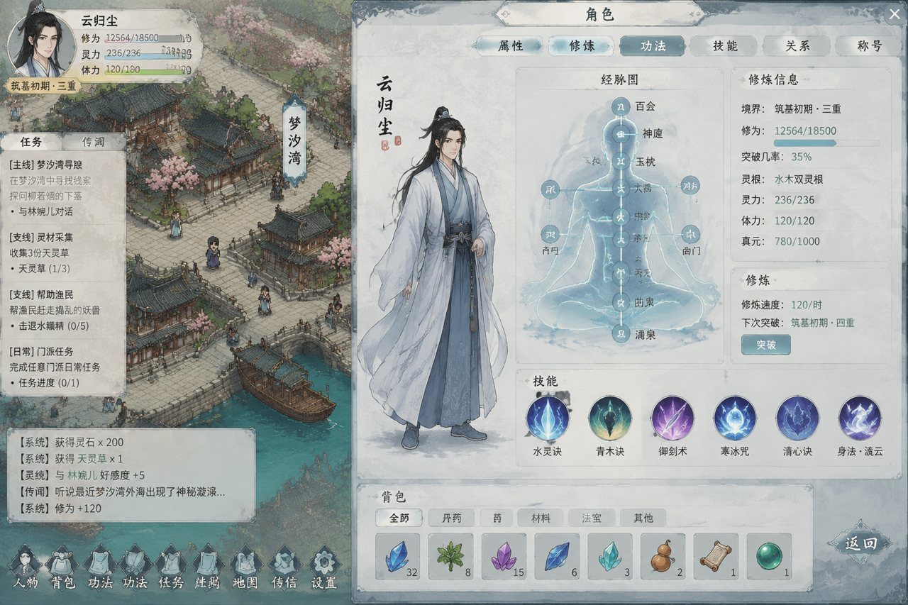 谪仙索欢录 主线事件 场景图 8